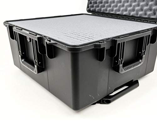 PELI Storm IM2875 Maleta Trolley Resistente al Agua y los Impactos para cámaras y Drones, Resistente al Agua y al Polvo, 89L de Capacidad, Fabricada en EE.UU., con Espuma Personalizable, Color Negro