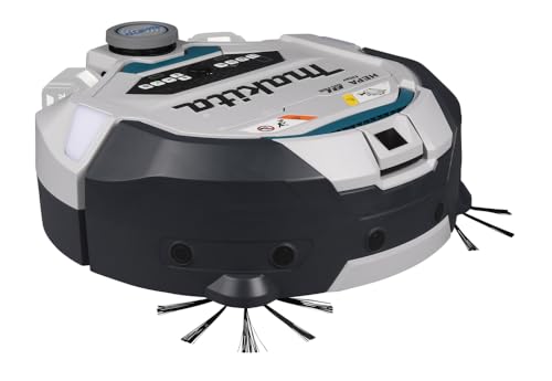 Makita DRC300Z - Limpiador robótico sin escobillas LXT de Iones de Litio de 18 V - Baterías y Cargador no incluidos
