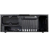 SilverStone SST-GD09B - Grandia HTPC ATX Carcasa de ordenador, Rendimiento silencioso con alto flujo de aire, negro