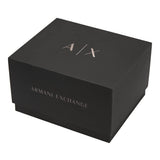 Armani Exchange Orologio da Donna, Movimento al quarzo a tre lancette e cassa da 40 mm con cinturino in Silicone, Conjunto Negro