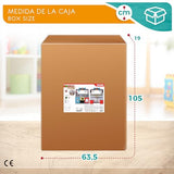WOOMAX Cocina de Juguete con luz y Sonido, Cocinita de Madera Infantil, Bar Retro, Medidas 90,2x58,4x104,1cm, Juguete para niños y niñas (85287)