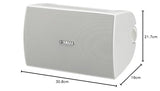 Yamaha NS-AW 294 - Altavoces intemperie, color blanco