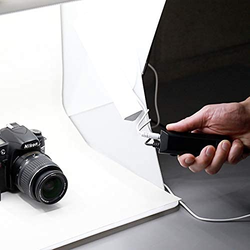 Foldio2 Plus (15 Pulgadas portátil y Plegable Estudio fotográfico con Luces LED Regulables) | ORANGEMONKIE…