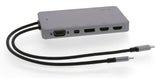LMP USB-C Display Dock 2 - Dock USB-C Dual-Link a 12 Puertos