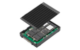 Qnap QDA-U2MP Dual M.2 PCIe NVMe SSD to U.2 Adaptador