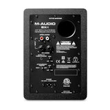 M-AUDIO BX4 Par 4.5" 120W Monitores de Estudio, Altavoces Autoamplificados para PC para videojuegos, producción musical, transmisiones en directo, podcast