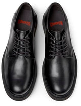 Camper Norman K100998, Blucher Hombre, Negro 001, 46 EU