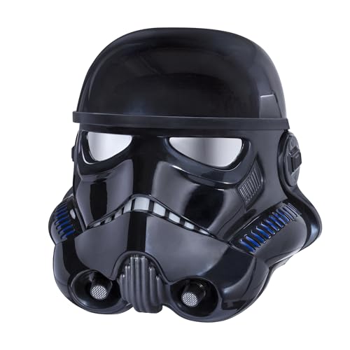 Star Wars Hasbro The Black Series, Casco Electrónico Premium Shadow Trooper Battlefront, Disfraz de Película, Máscara, Juguetes de Rol, Idea de Regalo Original