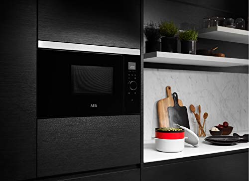 AEG MBB1755SEM Integrado Solo - Microondas (Integrado, Solo microondas, 17 L, 800 W, Tocar, Acero inoxidable)