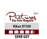 Nikkon D7500 - Cámara réflex digital de 20.9 Mp (pantalla LCD 3.2", 4K/UHD, SnapBridge, Bluetooth, Wifi), color negro - solo cuerpo