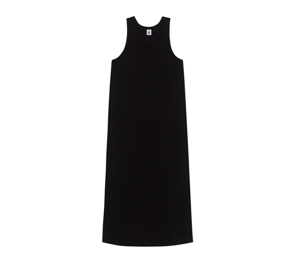 Petit Bateau A0CS9 Vestido sin Mangas, Negro, XS para Mujer