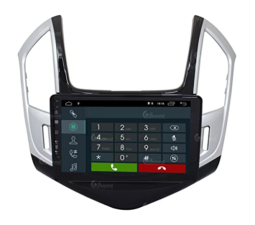Radio de Coche para Chevrolet Cruze después 2013 Negro/Plata Android GPS Bluetooth WiFi USB Dab+ Touchscreen 9" 4core Carplay AndroidAuto