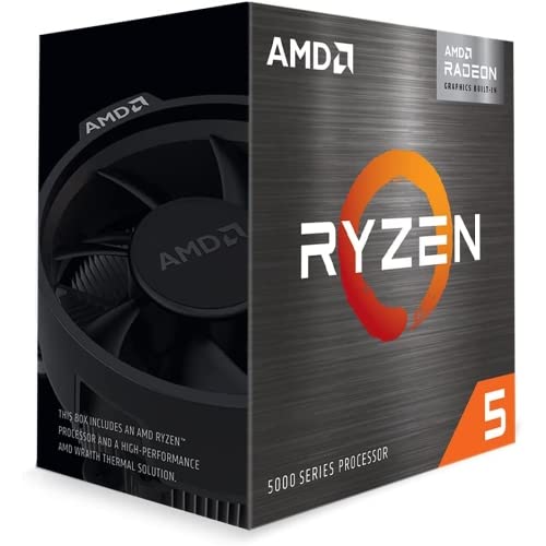 Procesador AMD - Socket AM4-3.9 GHz (4.4 GHz MAX) - 6 núcleos - 16 MB L3-65W - Gráficos Radeon - Ideal para Gaming y multitarea.