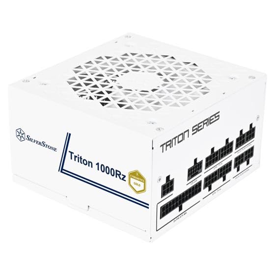 Silverstone Triton 1000Rz, Fuente de alimentación ATX Totalmente Modular PCIe 5 Cybenetics Gold 1000W, SST-TR1000R-GM-WWW