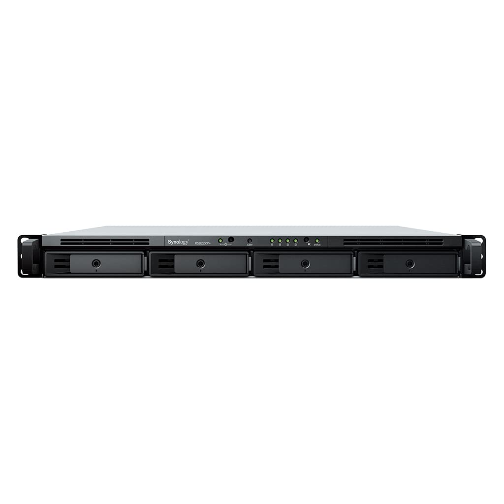 Synology RS822RP+ 4 Bahías Rackstation NAS - Almacenamiento en Red