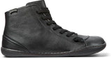 Camper Peu Cami, Barco Ankle Mujer, Negro, 38 EU