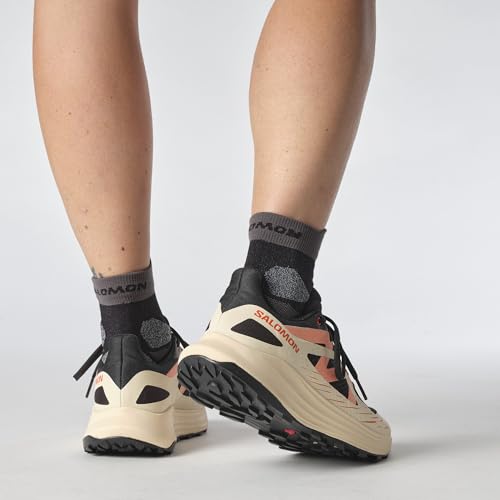 Salomon ULTRA FLOW, Zapatos de senderismo para Mujer, Black Tender Peach Fusion Coral, 40 EU