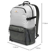 Lowepro LP37238-PWW - Mochila para cámara Ext. Truckee BP 250 LX, para Tablet 15", DSLR compacta/cámara sin espejo, Sony, Canon, Nikon, 1-2 objetivos, Gimbal, Dron, DJI, Osmo, Mavic, gris claro