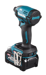 Makita TD003GA202 - Atornillador de impacto inalámbrico (40 V, máx. 2,0 Ah, 2 baterías y cargador)