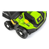 Escarificador y rastrillo eléctrico 2 en 1, 1300 W, Ancho de Corte de 320 mm, depósito de 40 L, Mango Ajustable, Profundidad de Corte de -12 a +10 mm, 2 Cilindros Intercambiables