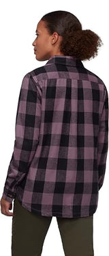 Mammut Tamaro Camisa de Manga Larga Mujeres Flux-Negro S