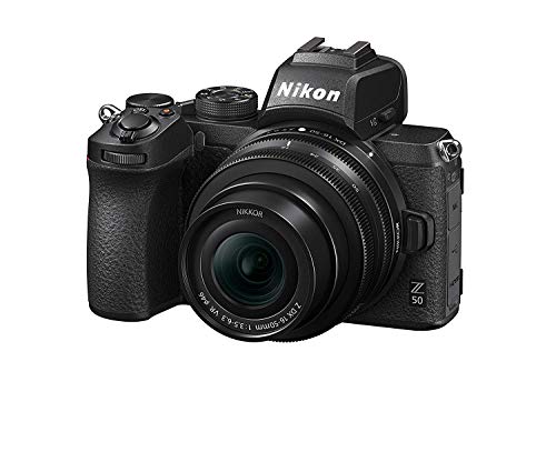 Nikon Z50 - Cámara sin Espejo con Objetivo 16-50 DX VR y FTZ SD2, Negro