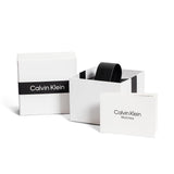 Calvin Klein Reloj Analógico de Cuarzo para Mujer Colección Linked Bracelet 32MM con Correa de Acero Inoxidable Bicolor - 25200132