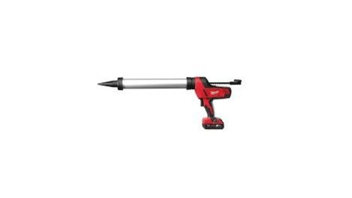 Milwaukee C18 PCG/600A-201B M18 - Pistola de calafateo (tubo de aluminio, 600 ml), Rojo