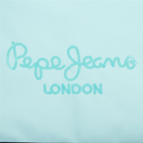 Pepe Jeans Dalma Mochila Compact 2 Ruedas Azul 32x43x21 cms Poliéster by Joumma Bags
