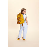 Affenzahn Gran Amigo Mochila, León-Amarillo, Talla única Unisex niños