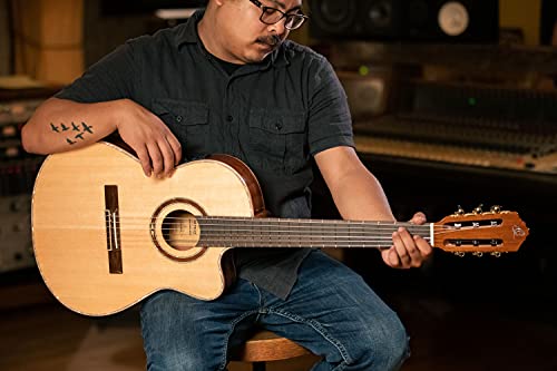 Guitarra acústico-eléctrica ORTEGA Performer Series 4/4 Slim Neck - + Bolsa, RCE138-T4