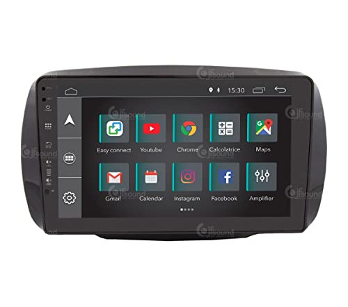 Radio de Coche para Smart 453 Android GPS Bluetooth WiFi USB Dab+ Touchscreen 9" 4core Carplay AndroidAuto