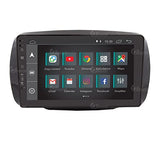 Radio de Coche para Smart 453 Android GPS Bluetooth WiFi USB Dab+ Touchscreen 9" 4core Carplay AndroidAuto