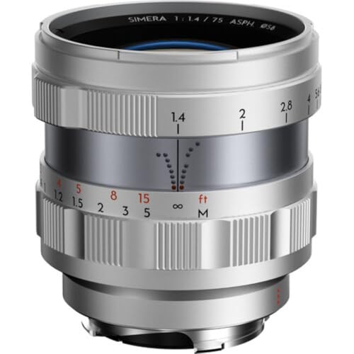 Thypoch SIMERA 75mm f1.4 - Leica M Color Silver