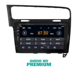 Radio de Coche para Volkswagen Golf 7 Negro Android GPS Bluetooth WiFi USB Dab+ Touchscreen 10" 8core Carplay AndroidAuto