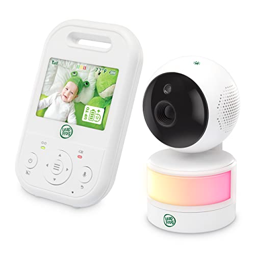 LeapFrog LF2513 with Macchina Photografica, Pan and Tilt Video, 2.8 Polici Display, Visione nottura, portata 300 m, 12H Long Battery Life, Sonno Lenitivo Canzoni