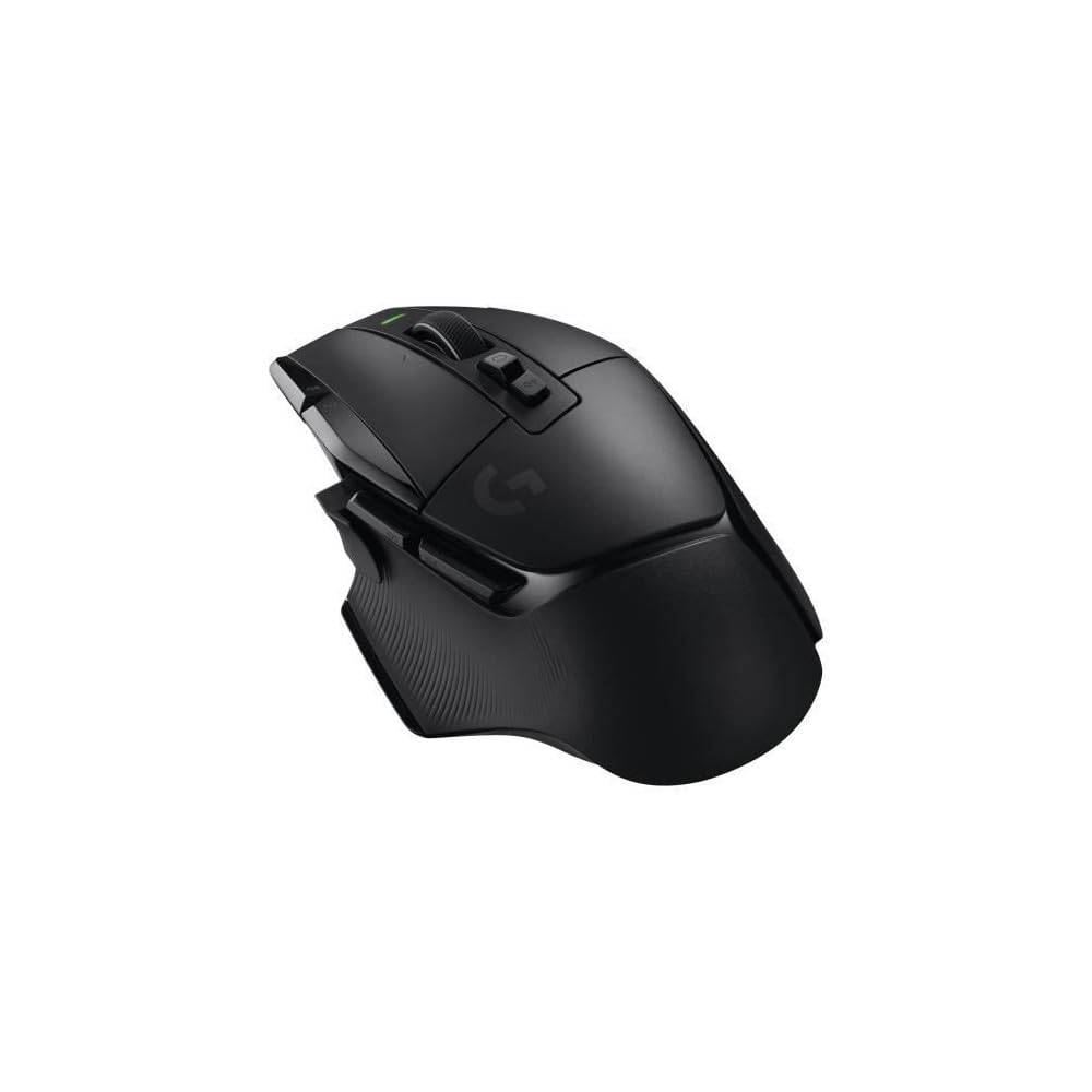 Logitech G G502 X LIGHTSPEED Ratón inalámbrico para Gaming - Ratón óptico con interruptores óptico-mecánicos híbridos LIGHTFORCE, sensor HERO 25K, compatible con PC - macOS/Windows - Negro