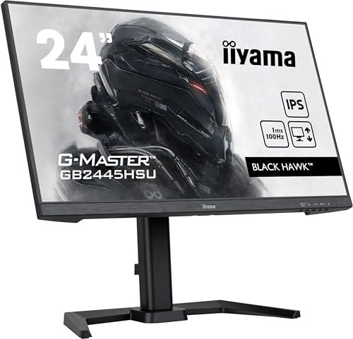 iiyama Monitor GB2445HSU-B2-23.8", IPS, 1920x1080/100Hz, 1H1DP, HAS