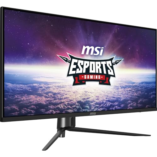 MSI mag 401QR - Monitor Gaming de 40" UWQHD (3440 x 1440) Panel IPS, 155 Hz / 1ms, 21:9, HDR 400, FreeSync Premium, Display Port 1.4a & HDMI 2.0 & Puerto Tipo C - Negro