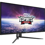 MSI mag 401QR - Monitor Gaming de 40" UWQHD (3440 x 1440) Panel IPS, 155 Hz / 1ms, 21:9, HDR 400, FreeSync Premium, Display Port 1.4a & HDMI 2.0 & Puerto Tipo C - Negro
