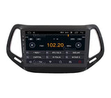 Jf Sound car audio system JF-031JCA-XDAB Autorradio de Ajuste Personalizado Compatible con Jeep Compass Android GPS Bluetooth WiFi Dab USB Pantalla táctil Full HD 10"