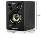 Hercules DJMonitor 32 - 2 altavoces activos de monitorización de 15 vatios RMS