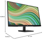 HP V27ie G5- Monitor de 27" Full HD (1920 x 1080, 75Hz, 5ms, IPS, 16:9, AMD FreeSync, Low Blue Light, HDMI, VGA, DisplayPort, Joypad OSD, Antirreflejo, VESA, Inclinación Ajustable) Negro