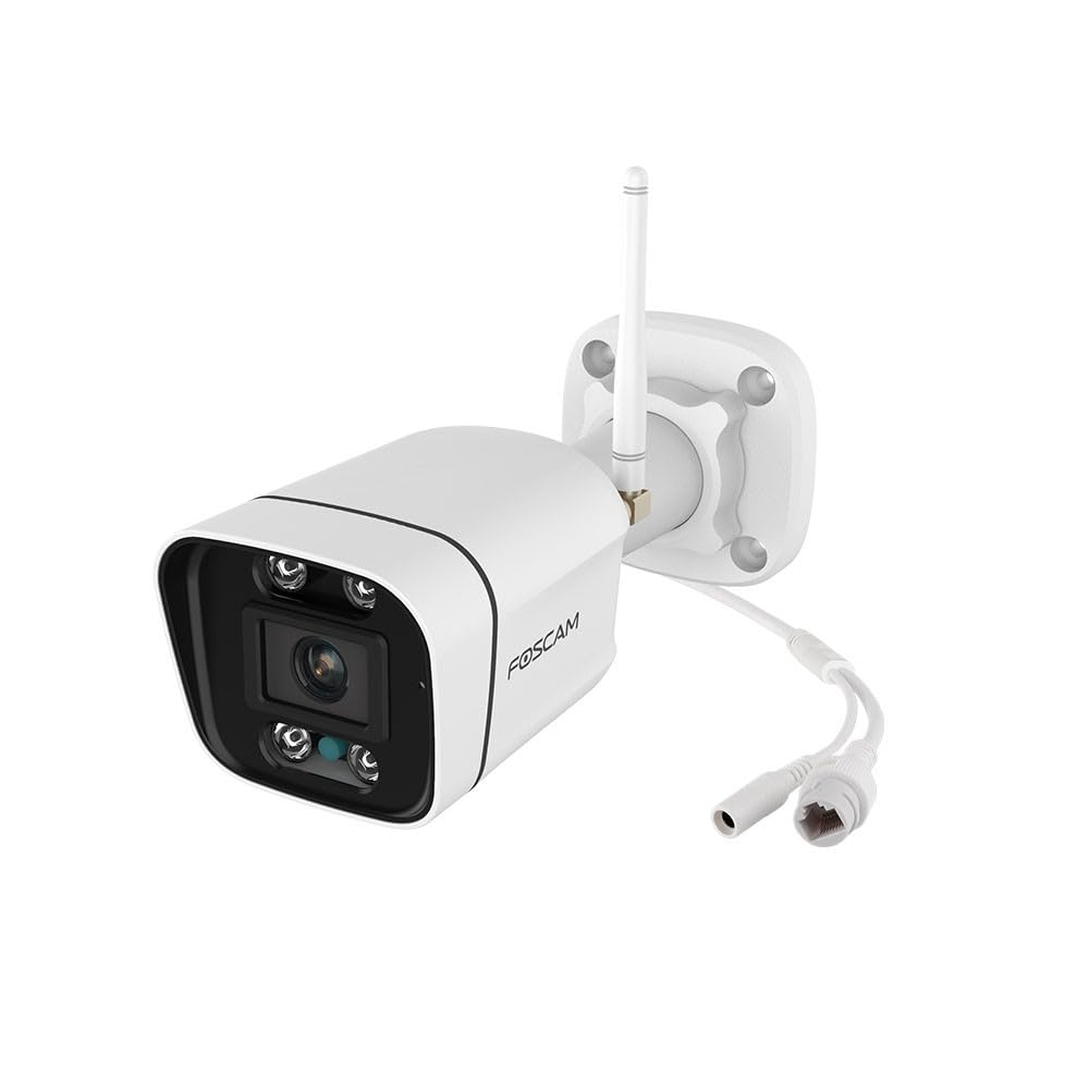 Foscam V8P-W Cámara Bullet IP, Blanco