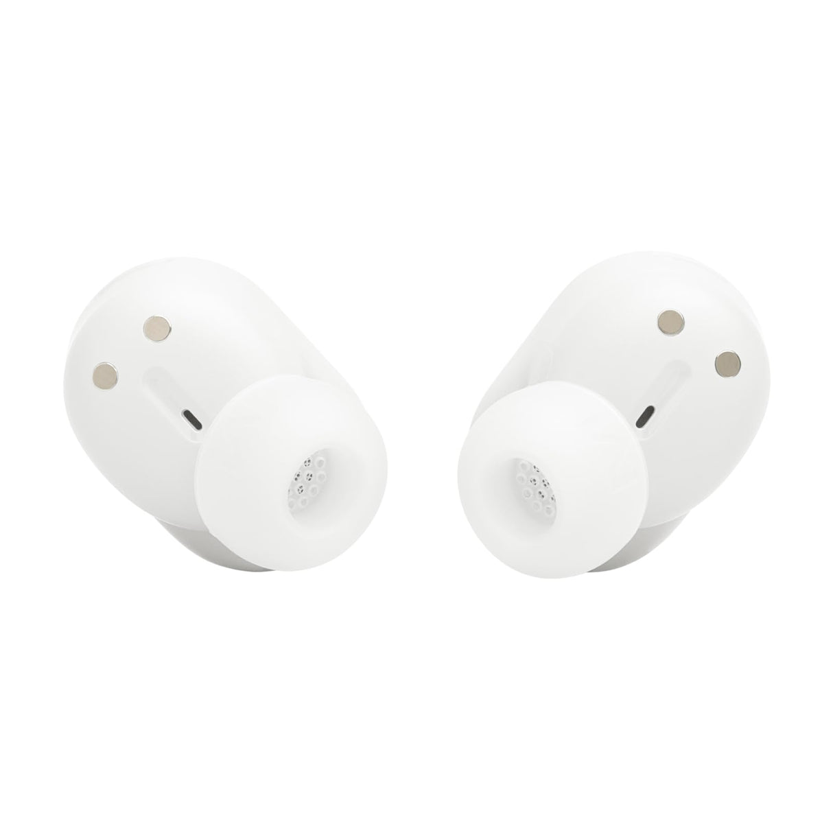 JBL Tune Buds 2, Auriculares inalámbricos con cancelación de Ruido. 48 hrs de autonomía, IP54 Resistentes al Agua y al Polvo, conexión multipunto, diseño ergonómico e intraural Cerrado, Blanco