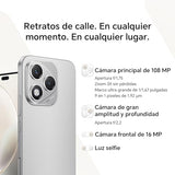 HONOR 400 Lite 5G - Smartphone de 8GB+256GB, Dual SIM NFC, 108MP con Botón con IA, 6.7'', Pantalla AMOLED con protección de la Vista, Batería de 5230mAh, IP65&SGS, MagicOS 9.0, Marrs Green