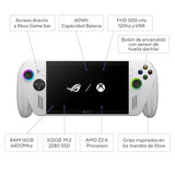 ASUS ROG Xbox Ally - Consola Portátil Gaming 7" Full HD 120Hz (AMD Ryzen Z2 A, 16GB RAM, 512GB SSD, Batería 60Wh, Windows 11, Consigue 3 meses gratis de Game Pass Premium) - Color Blanca