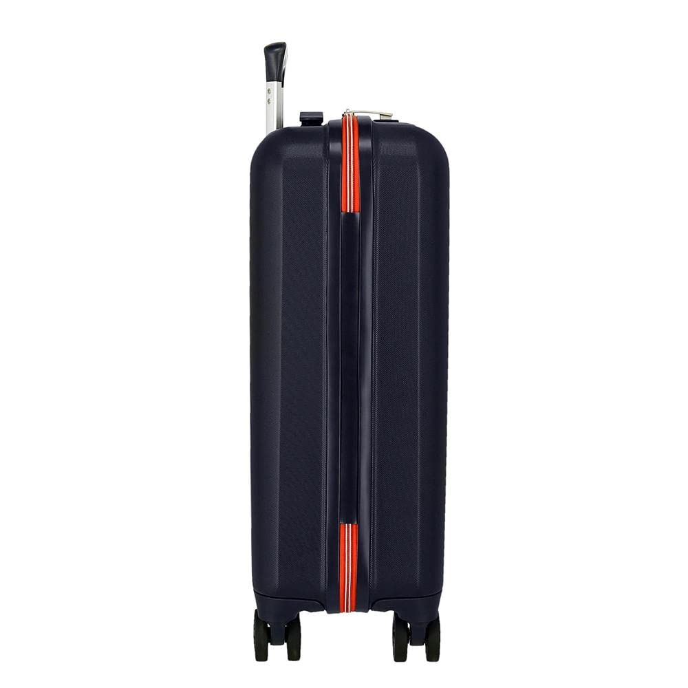 Joumma Disney Mickey Outline Maleta de Cabina Azul 40x55x20 cms Rígido 2,82 kgs Cierre TSA ABS 2,82 kgs 37L Equipaje de Mano