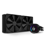 NZXT Kraken Elite 280 RL-KN28E-B1-280mm AIO - Enfriador líquido para CPU - Pantalla LCD personalizable de 2.36 pulgadas para imágenes, métricas de rendimiento y más - Bomba de alto rendimiento - 2