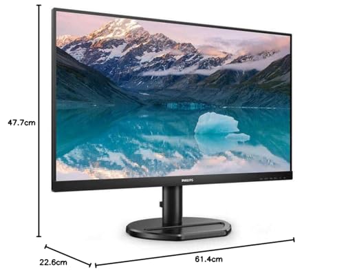 Philips 275S9Jal - Monitor QHD de 27 Pulgadas, 75 Hz, 4 Ms, Va, Altavoces USB, Tilt, Vesa 100, Imagen Inteligente (2560 x 1440 @ 75 Hz, 300 CD/M², HDMI 1.4 / DP 1.2 / USB 3.2)